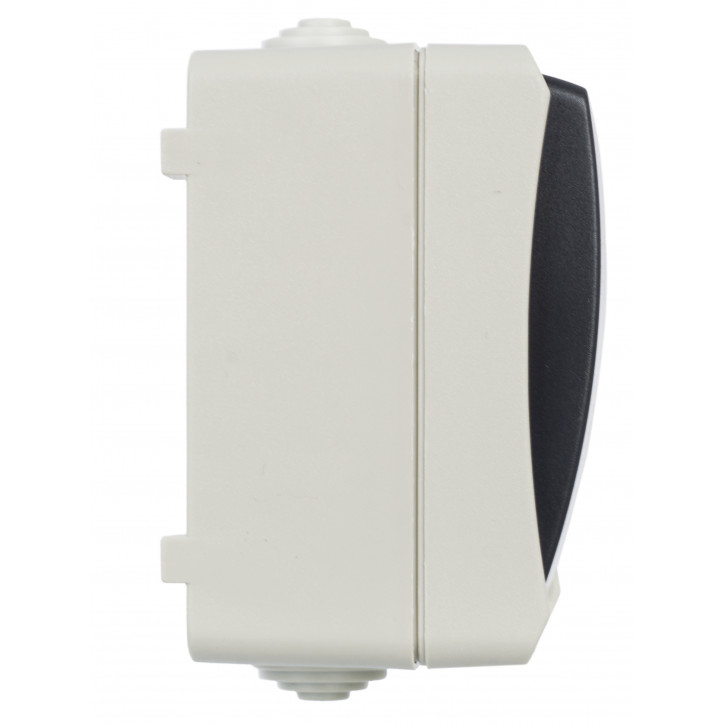 ФОРС Выключатель двухклавишный наружный IP54