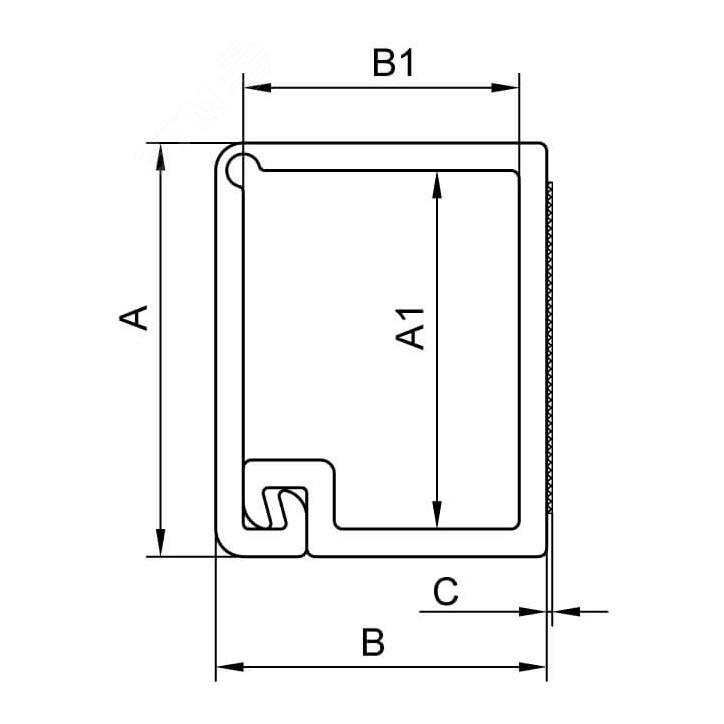 Миниканал TMC 22x10