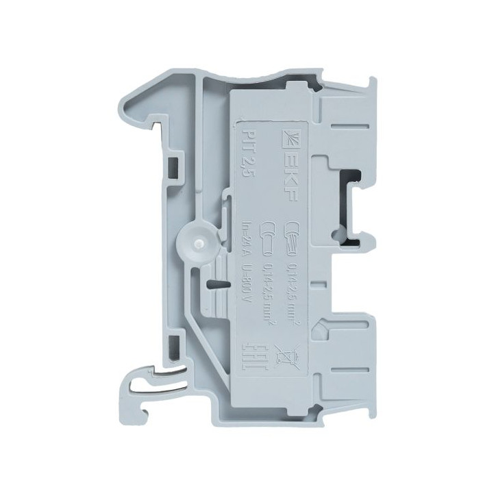 Клеммная колодка пружинная 2,5 Push-in серая Клеммная колодка пружинная 2,5 Push-in серая