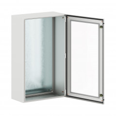 Корпус навесной уличный ST Outdoor с М/П с прозрачной дверью ВxШxГ 1000x600x300 мм, IP66