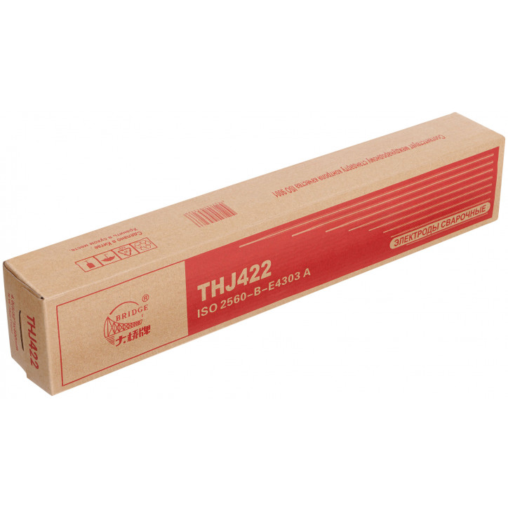 Электроды THJ422 Ф4.0 мм х 400 мм, 5 кг (аналог МР-3) Электроды THJ422 Ф4.0 мм х 400 мм, 5 кг (аналог МР-3)