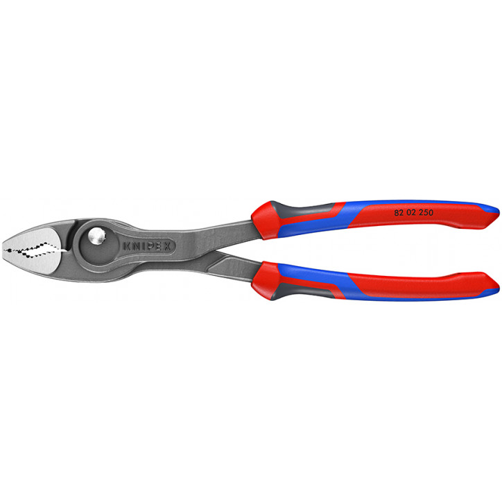 Клещи с фронтальным и боковым захватами, зев 5-27 мм, длина 250 мм, 3-компонентные ручки, TwinGrip