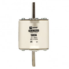 Вставка плавкая ППН-39 630/500А габарит 3