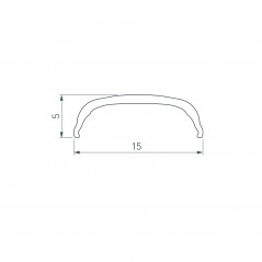 Экран ARH-BENT-W18-2000 Opal (ARL, Пластик)