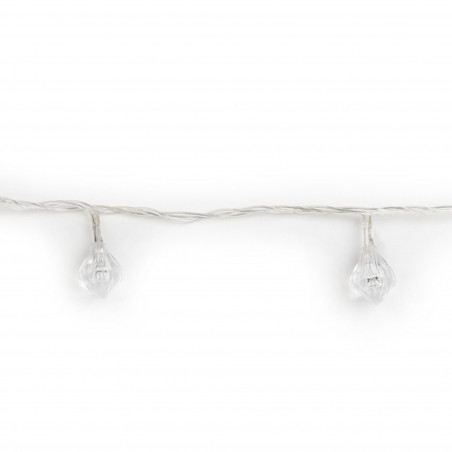 Гирлянда светодиодная с контроллером Брильянты 50 светодиодов 7 м белая IP20 провод прозрачный ULD-S0700-050/DTA WHITE IP20 DIAM