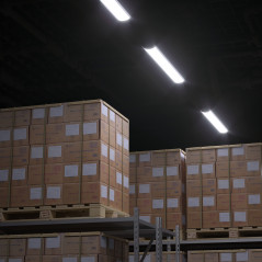 Светильник светодиодный ДПО 36 Вт 3540 лм 6500К AC 220В IP20 1185х120х46мм матовый опал WLF-4 Gauss