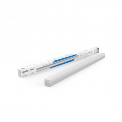 Светильник светодиодный линейный ДПО 48 Вт 4600 лм 6500К AC 220В Белый IP40 1180х70х55мм сквозная проводка соеденяется в линию к