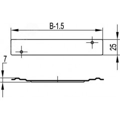 Держатель кабеля TRC 200мм