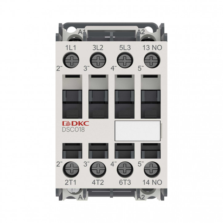 Магнитный контактор YON DSC018 18A 7,5кВт AC3 3P кат.220В AC 1НО
