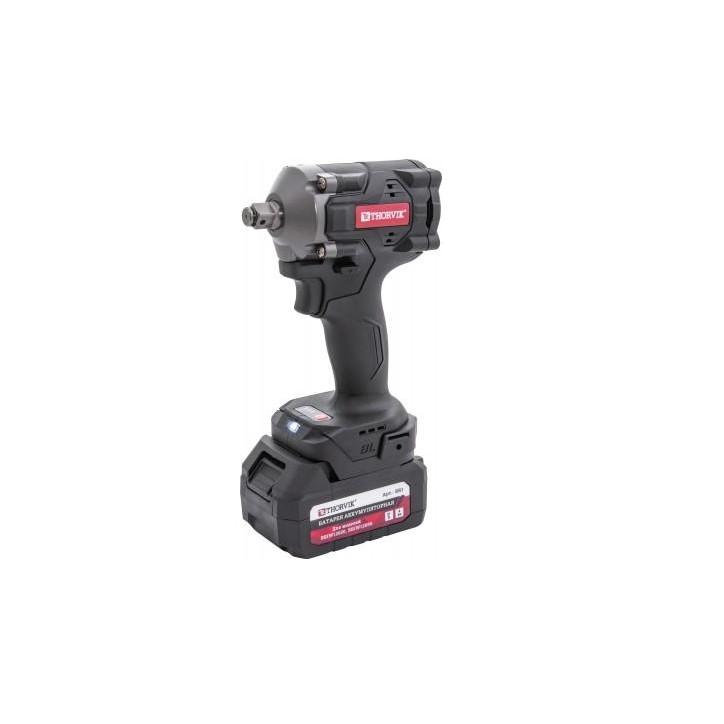 Гайковерт ударный аккумуляторный бесщёточный 1/2''DR, 21В, 620 Нм