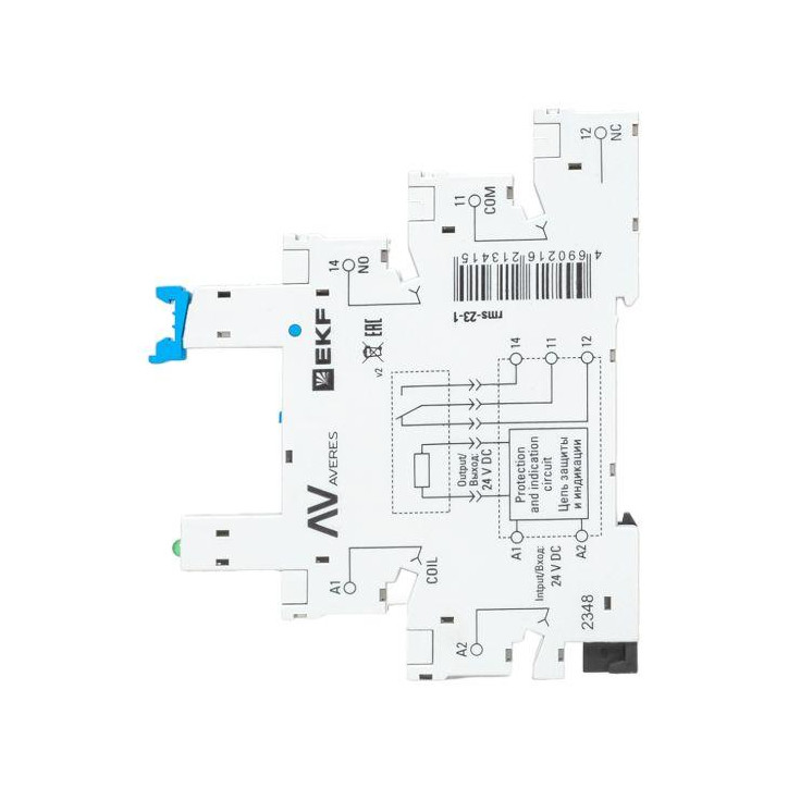 Разъем для реле РM slim 23/1 AVERES