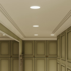 Светильник Gauss Slim круг 18W 1560lm 6500K 180-265V IP20 монтаж ?210 225*22 LED 1/20