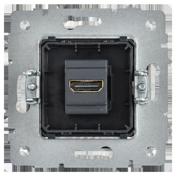 BRITE Розетка HDMI РHDMI-0-БрАБ арктический белый IEK BRITE Розетка HDMI РHDMI-0-БрАБ арктический белый IEK