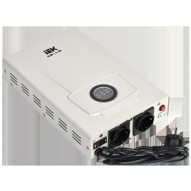 Стабилизатор напр. 1-ф. настен. 1,5кВА SLIM