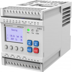 РЕЛЕ MFR530 MODBUS-RTU + ВСТРОЕННЫЙ ДИСПЛЕЙ 0.2-5A ТТ ?10.5ММ 80-270В AC/DC