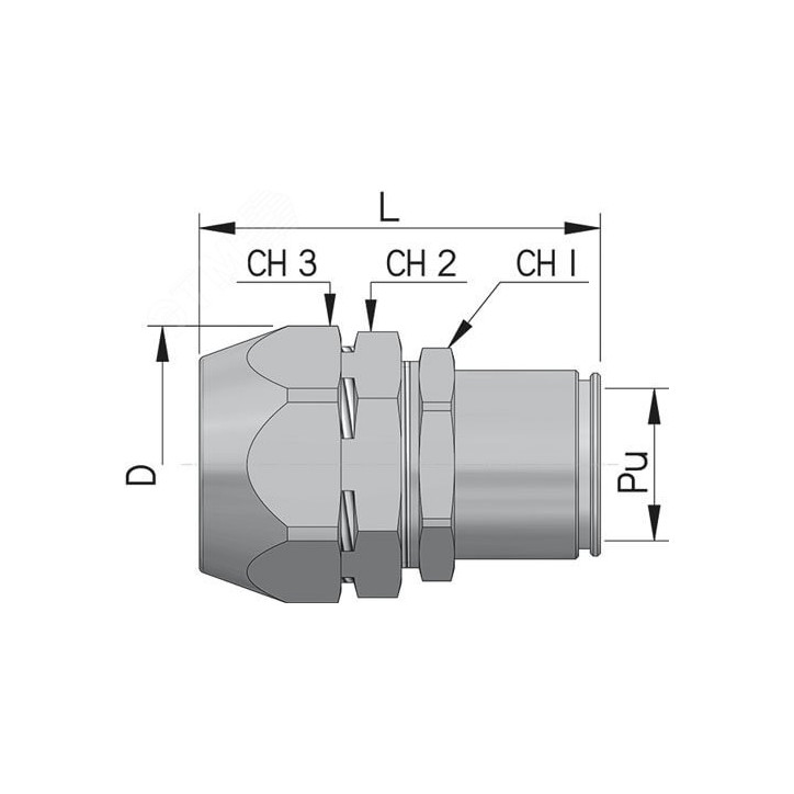 Муфта металлорукав в изоляции в оплетке DN 10-труба DN16 IP66 Муфта металлорукав в изоляции в оплетке DN 10-труба DN16 IP66