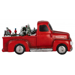 Рождественская композиция Новогоднее путешествие мультиколор, 3хАА, 25х12х17 см EFIS-S01