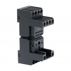 Колодка с винтовыми клеммами для реле на 4 группы: IR-24DC/220DC/230AC-4CO