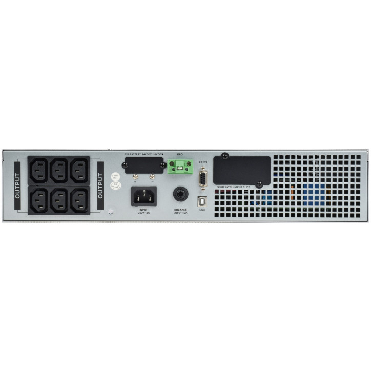 Источник бесперебойного питания Online Rackmount 3000 ВА/3000 Вт, однофазный с LCD дисплеем 96VDC бе