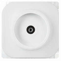 GLORY Розетка для открытой установки TV РТВ20-ХБм белый матовый IEK