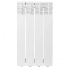 Радиатор алюминиевый секционный 500/80/4 боковое подключение