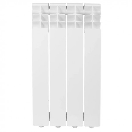 Радиатор алюминиевый секционный 500/80/4 боковое подключение