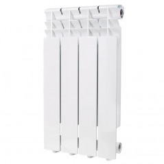 Радиатор алюминиевый секционный 500/80/4 боковое подключение