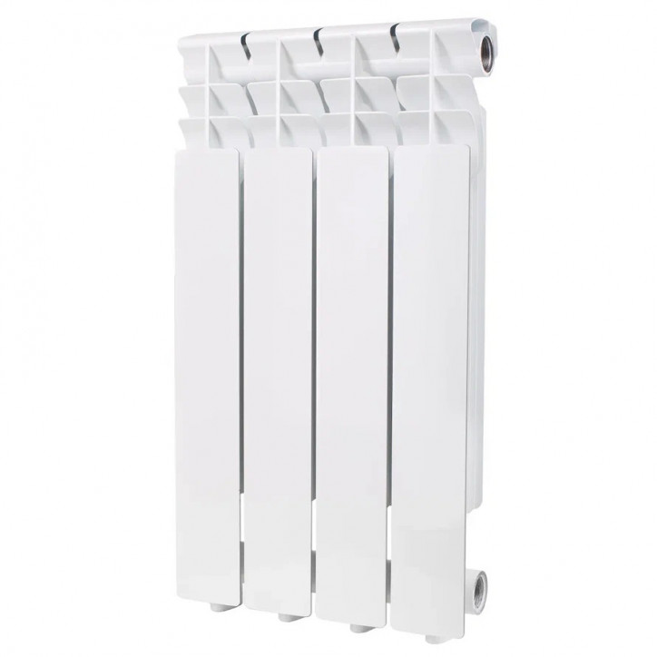 Радиатор алюминиевый секционный 500/80/4 боковое подключение Радиатор алюминиевый секционный 500/80/4 боковое подключение