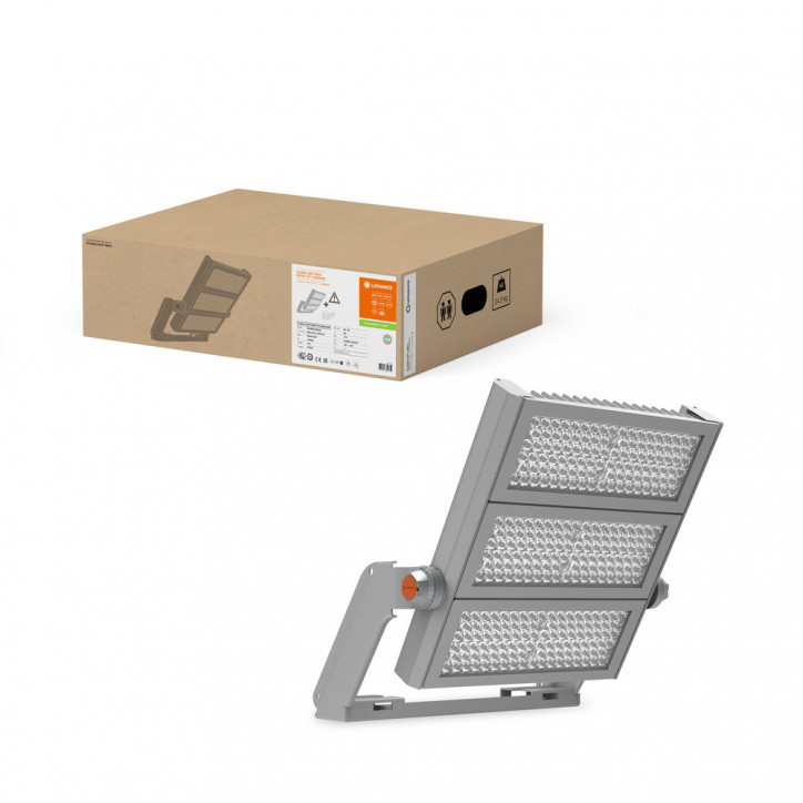 Прожектор светодиодный ДО-900Вт 5700К 120000лм средний 60 град IP66 белый алюминий FL MAX