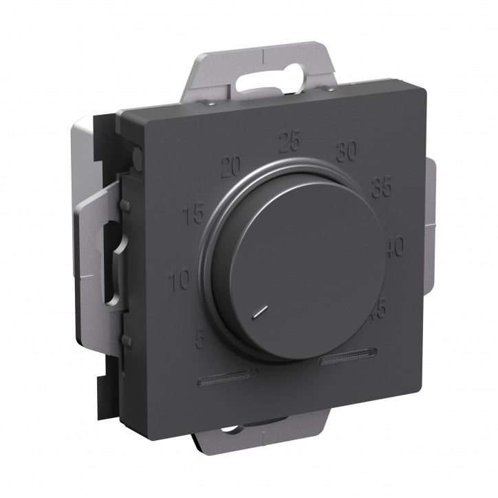 ATLASDESIGN ТЕРМОСТАТ электрон. теплого пола с датчиком, 10A, механизм, БАЗАЛЬТ ATLASDESIGN ТЕРМОСТАТ электрон. теплого пола с датчиком, 10A, механизм, БАЗАЛЬТ