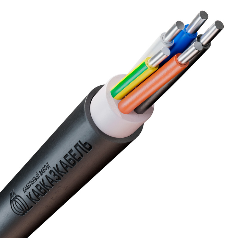 Кабель силовой АВВГ 5х4ок(N,PE)-0,66
