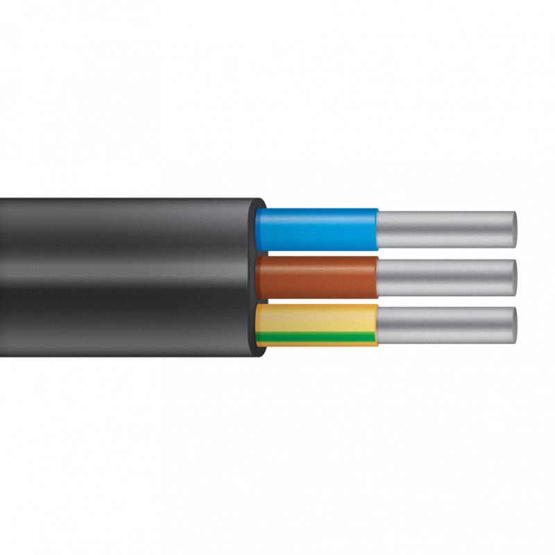 Кабель силовой АВВГ-Пнг(А)-LS 3х4ок-0,66 (100м)