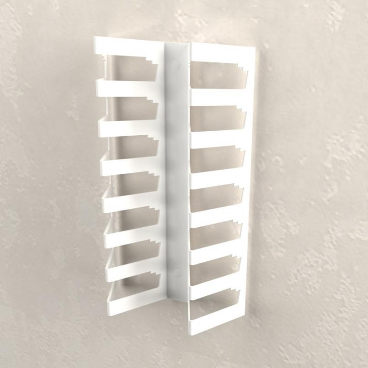 Кронштейн для хранения дисков настенный. белый