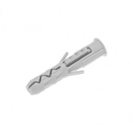 Дюбель распорный 8х50 мм. серый. нейлон. 100 шт.