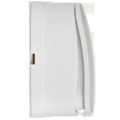 GLORY Выключатель 2-клавишный для открытой установки 10А ВС20-2-0-ХБм белый матовый IEK