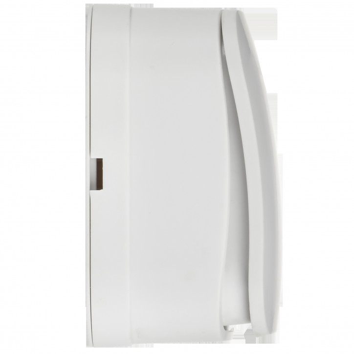 GLORY Выключатель 2-клавишный для открытой установки 10А ВС20-2-0-ХБм белый матовый IEK