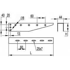 Консоль ВМ 500 мм