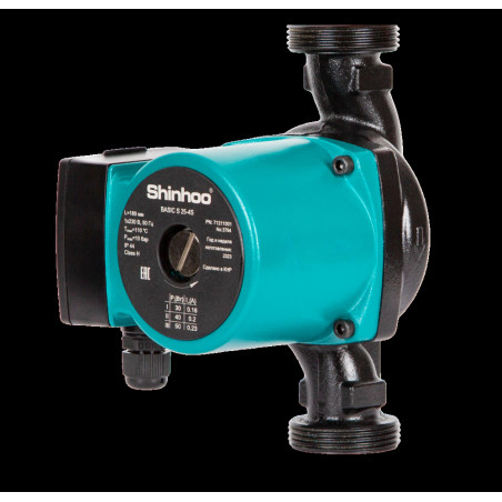 Насос циркуляционный BASIC S 32-6S 180 1x230V 3 скорости