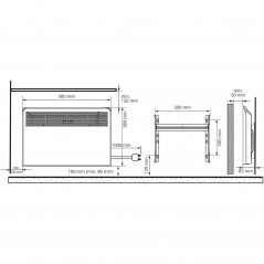 Конвектор электрический FinnHeat 2000 Вт