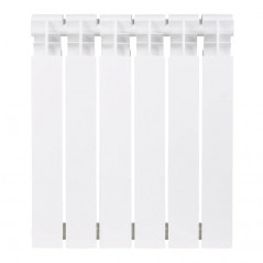 Радиатор биметаллический секционный 500/100/6 боковое подключение