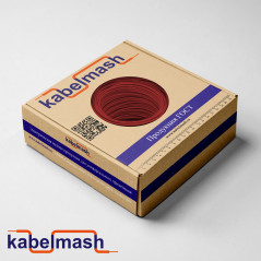 Провод силовой в коробке ПуВ 1х4ок красный (50м) однопроволочный