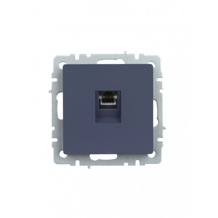 BRITE Розетка компьютерная RJ45 кат.5E РК10-БрМ маренго BRITE Розетка компьютерная RJ45 кат.5E РК10-БрМ маренго