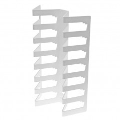 Кронштейн для хранения дисков настенный. белый