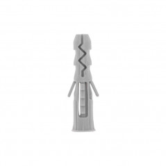 Дюбель распорный 8х50 мм. серый. нейлон. 100 шт.