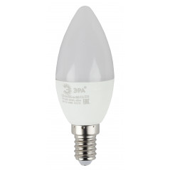 Лампа светодиодная ECO LED B35-6W-840-E14 (диод, свеча, 6Вт, нейтр, E14 (10/100/3500)