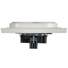 BRITE Розетка двойная с заземлением без защитных шторок 16А в сборе РС12-3-БрЖ жемчуг