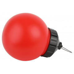 Светильник НСП 01-60-003 подвесной Гранат полиэтилен IP44 E27 max 60Вт шар красный