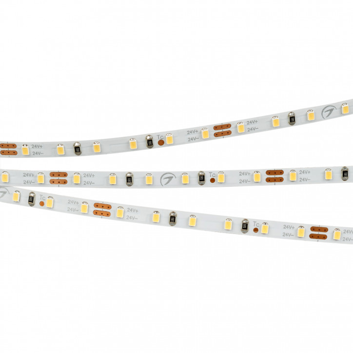 Лента LED MICROLED-M120-4мм 24V Warm3000 (5.4 W/m, IP20, 2216, 5м) (ARL, узкая)