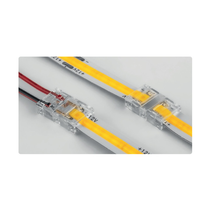 Коннектор NLSC-I03-COB-8mm-PC-W-IP20 Коннектор NLSC-I03-COB-8mm-PC-W-IP20