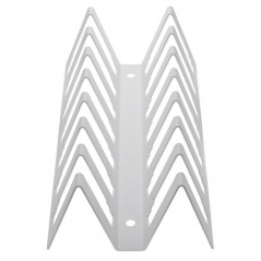 Кронштейн для хранения дисков настенный. белый